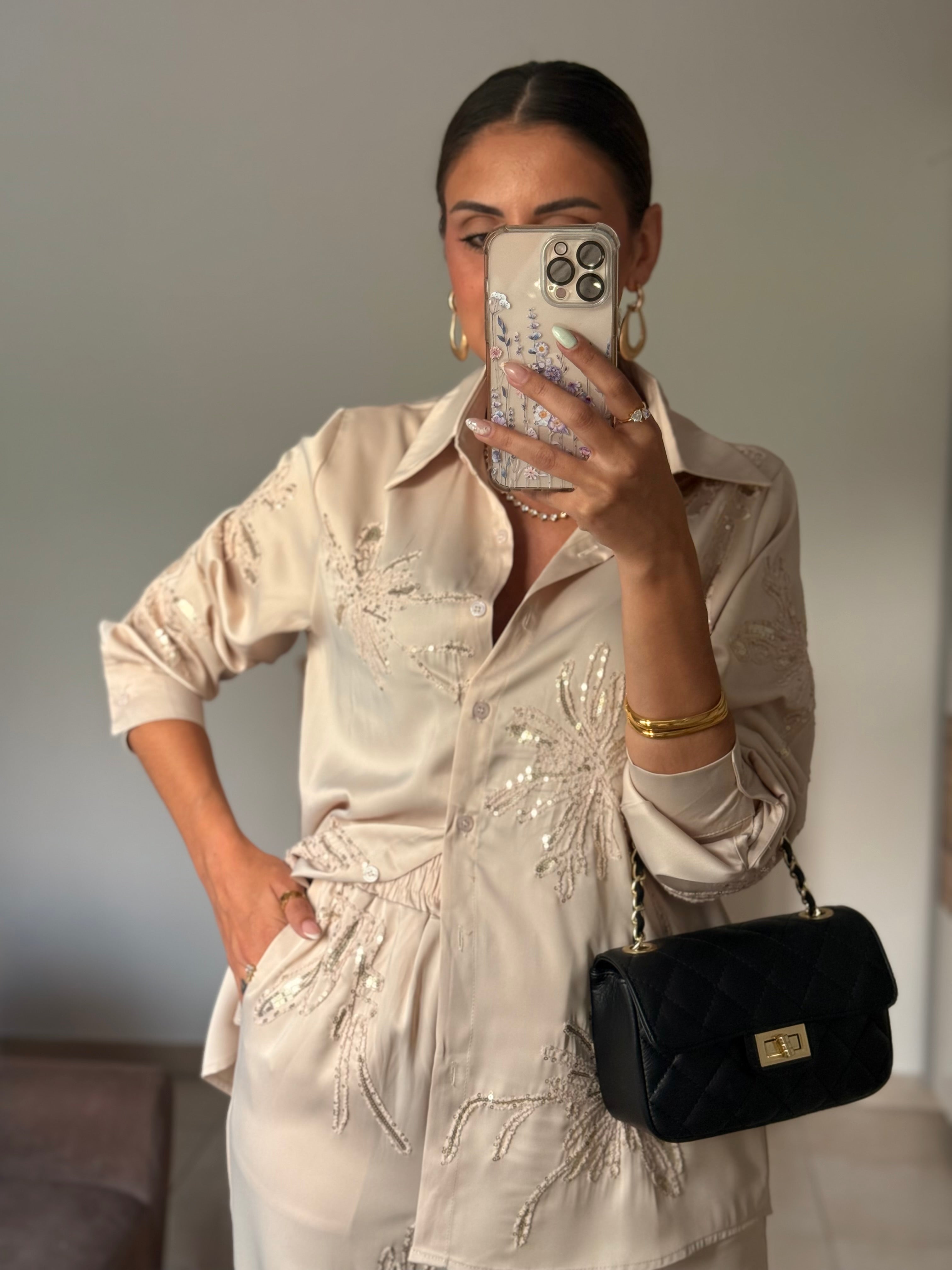 MILOU-ensemble soie